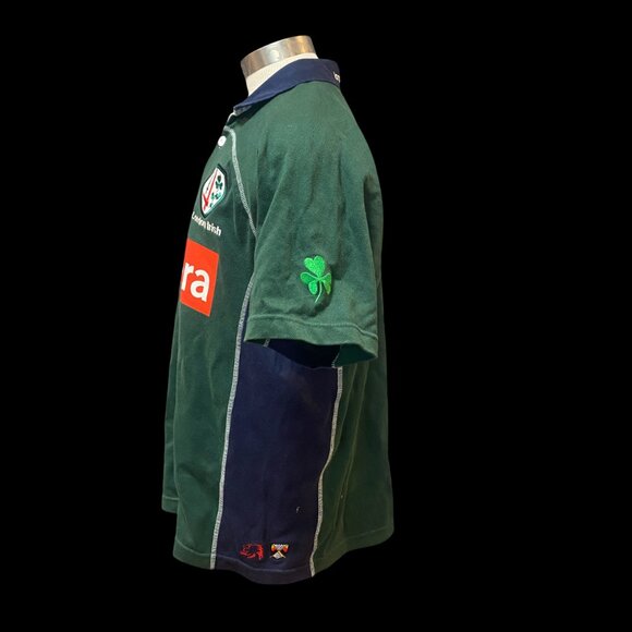 Vintage Canterbury London Irish Rugby Union Jersey Mens Trikot Green Size M 2006 - Picture 2 of 5